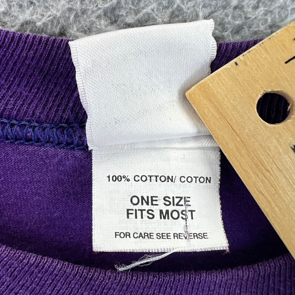 VTG 90s Mirage Las Vegas Hotel Casino T-Shirt Purple Single Stitch Palm Logo XL - Picture 8 of 15